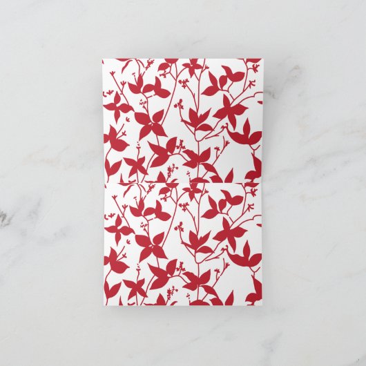 Verhoog uw bedankbriefjes met Modern Bedankkaart (Binnen)