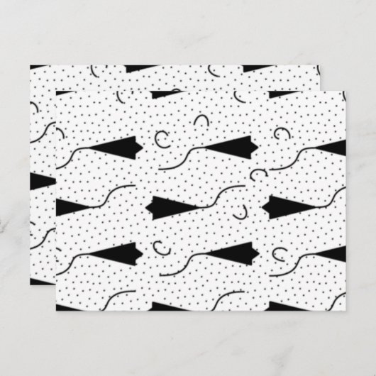 Verhoog uw bericht met verbluffende standaard briefkaart (Voorkant / Achterkant)