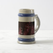 Verhoog uw bierervaring met Zazzle's Custom Bierpul (Voorkant rechts)