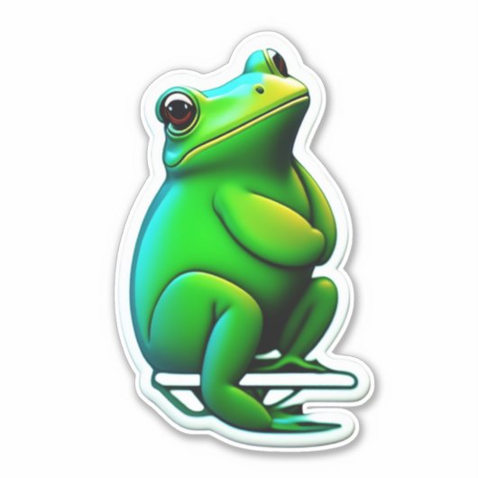 Verhoog uw briefpapier met Stickers met kikkerthem (Voorkant)