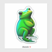 Verhoog uw briefpapier met Stickers met kikkerthem (Vel)