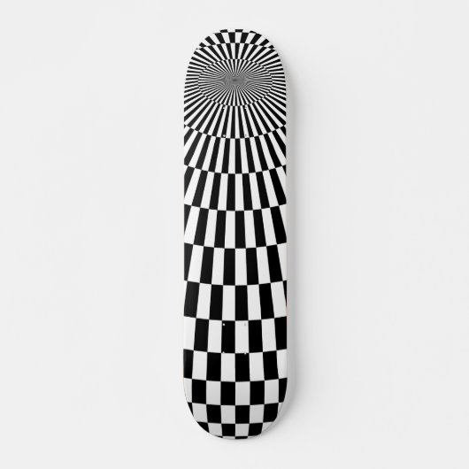 Verhoog uw ervaring: de Abstracte 3D-sfeer Persoonlijk Skateboard (Voorkant)
