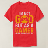 Verhoog uw gamevaardigheden t-shirt (Design voorkant)