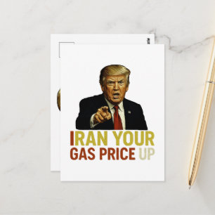 Verhoog uw gasprijs briefkaart