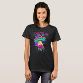 Verhoog uw geest Psychedelic UFO-paddenstoel Alien T-shirt (Voorkant volledig)