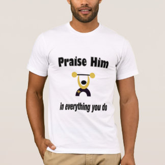 Verhoog uw gewicht lifter t-shirt