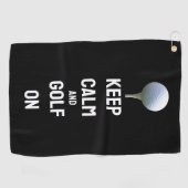 Verhoog uw golftandwiel met  handdoeken (Horizontaal)