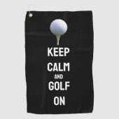 Verhoog uw golftandwiel met handdoeken (Voorkant)