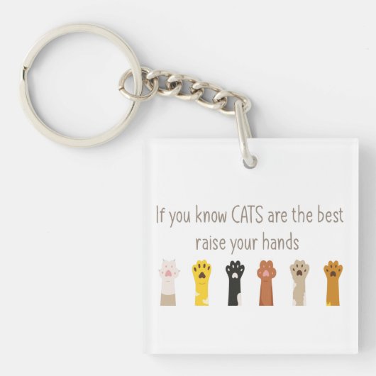 Verhoog uw handdrukken het beste gefingeerde Citaa Sleutelhanger (voorkant)