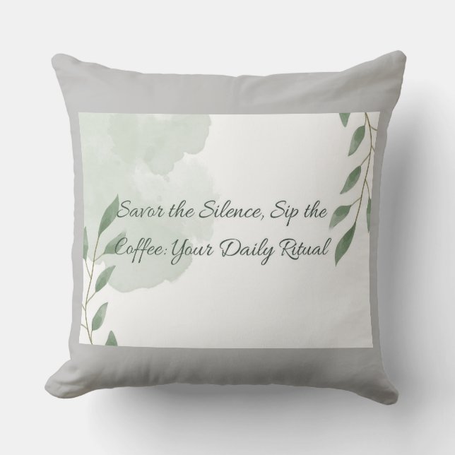 Verhoog uw huis met comfort en charme kussen (Voorkant)