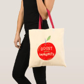 Verhoog uw immuniteit tijdens de Covid19-pandemiep Tote Bag (Voorkant (product))