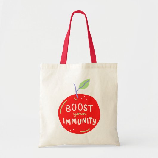 Verhoog uw immuniteit tijdens de Covid19-pandemiep Tote Bag (Voorkant)