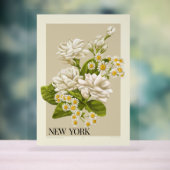 Verhoog uw interieur met Flowers NEW YORK POSTER (Neutraal)