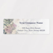 Verhoog uw merk met aangepaste fotobloemistenwinke labels (Design 2)