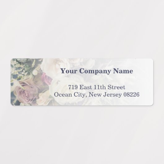 Verhoog uw merk met aangepaste fotobloemistenwinke labels (Design 2)