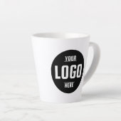 Verhoog uw merk met een aangepaste zakelijke Logo Latte Mok (Rechterhoek)