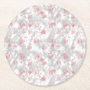 Verhoog uw merk met hoogwaardige papieren coasters ronde kartonnen onderzetter