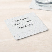 Verhoog uw merk met papier van hoge kwaliteit Onde Kartonnen Onderzetters (Schuin)