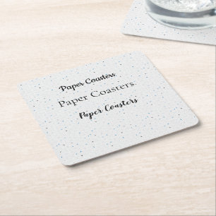 Verhoog uw merk met papier van hoge kwaliteit Onde Kartonnen Onderzetters