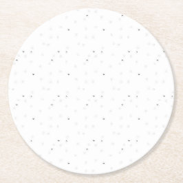 Verhoog uw merk met papier van hoge kwaliteit Onde Ronde Kartonnen Onderzetter