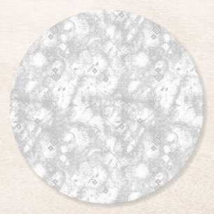 Verhoog uw merk met papier van hoge kwaliteit Onde Ronde Kartonnen Onderzetter