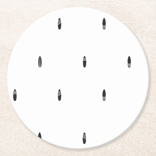 Verhoog uw merk met papier van hoge kwaliteit Onde Ronde Kartonnen Onderzetter (Voorkant)