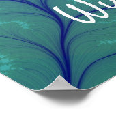 Verhoog uw Normen Bevestiging Citaat Poster (Hoek)