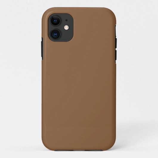 Verhoog uw ontwerp met een bruine achtergrond Case-Mate iPhone case (Achterkant)