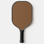 Verhoog uw ontwerp met een bruine achtergrond pickleball paddle (Achterkant)