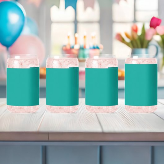 Verhoog uw ontwerp met een groene achtergrond blikvorm glas (Insitu (Baby Shower))