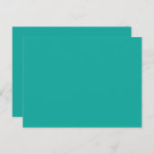 Verhoog uw ontwerp met een groene achtergrond briefkaart (Voorkant / Achterkant)