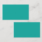 Verhoog uw ontwerp met een groene achtergrond contactkaartje (Voorkant / Achterkant)