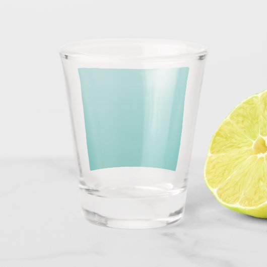 Verhoog uw ontwerp met een groene achtergrond shot glas (Achterkant)