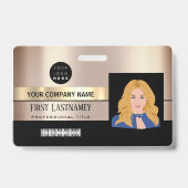 Verhoog uw professionele identiteit met Medewerker Badge (Voorkant)