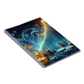 Verhoog uw ruimte met op handel geïnspireerde kuns notitieboek (Rechterzijde)