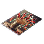 Verhoog uw ruimte met op handel geïnspireerde kuns notitieboek (Linkerzijde)