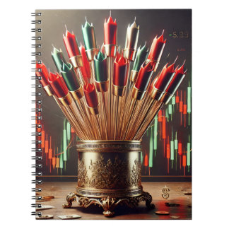 Verhoog uw ruimte met op handel geïnspireerde kuns notitieboek