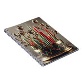 Verhoog uw ruimte met op handel geïnspireerde kuns notitieboek (Rechterzijde)