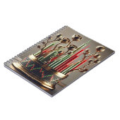 Verhoog uw ruimte met op handel geïnspireerde kuns notitieboek (Linkerzijde)