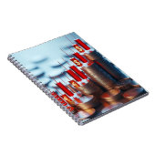 Verhoog uw ruimte met op handel geïnspireerde kuns notitieboek (Rechterzijde)