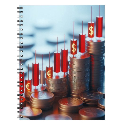 Verhoog uw ruimte met op handel geïnspireerde kuns notitieboek (Voorkant)