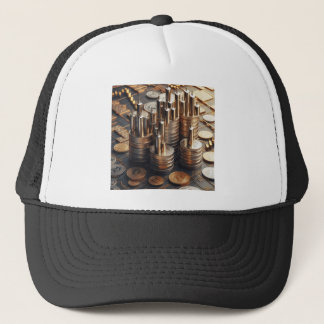 Verhoog uw ruimte met op handel geïnspireerde kuns trucker pet