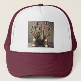 Verhoog uw ruimte met op handel geïnspireerde kuns trucker pet