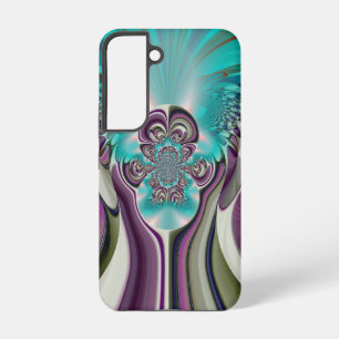 Verhoog uw Samsung met onze Angelic Paarse hart Galaxy Hoesje