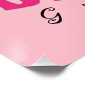 Verhoog uw stem borstkanker bewustzijn2024 citaat perfect poster (Hoek)