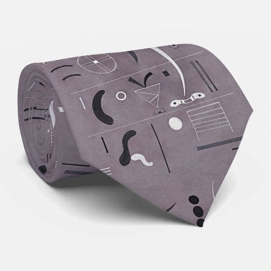 Verhoog uw stijl met Kandinsky-geïnspireerd Stropdas (Opgerold)