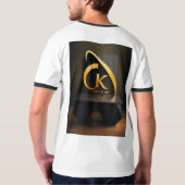 Verhoog uw stijl met onze Exclusive Logo Printed T-shirt (Achterkant volledig)