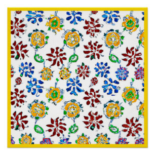 Verhoog uw stijl met onze stijlvolle patronen perfect poster