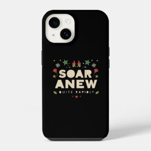 Verhoog uw stijl met "Soar Anew" Collectie 🌟 iPhone 14 Hoesje
