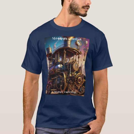 Verhoog uw stijl met Steampunk T-shirt (Voorkant)